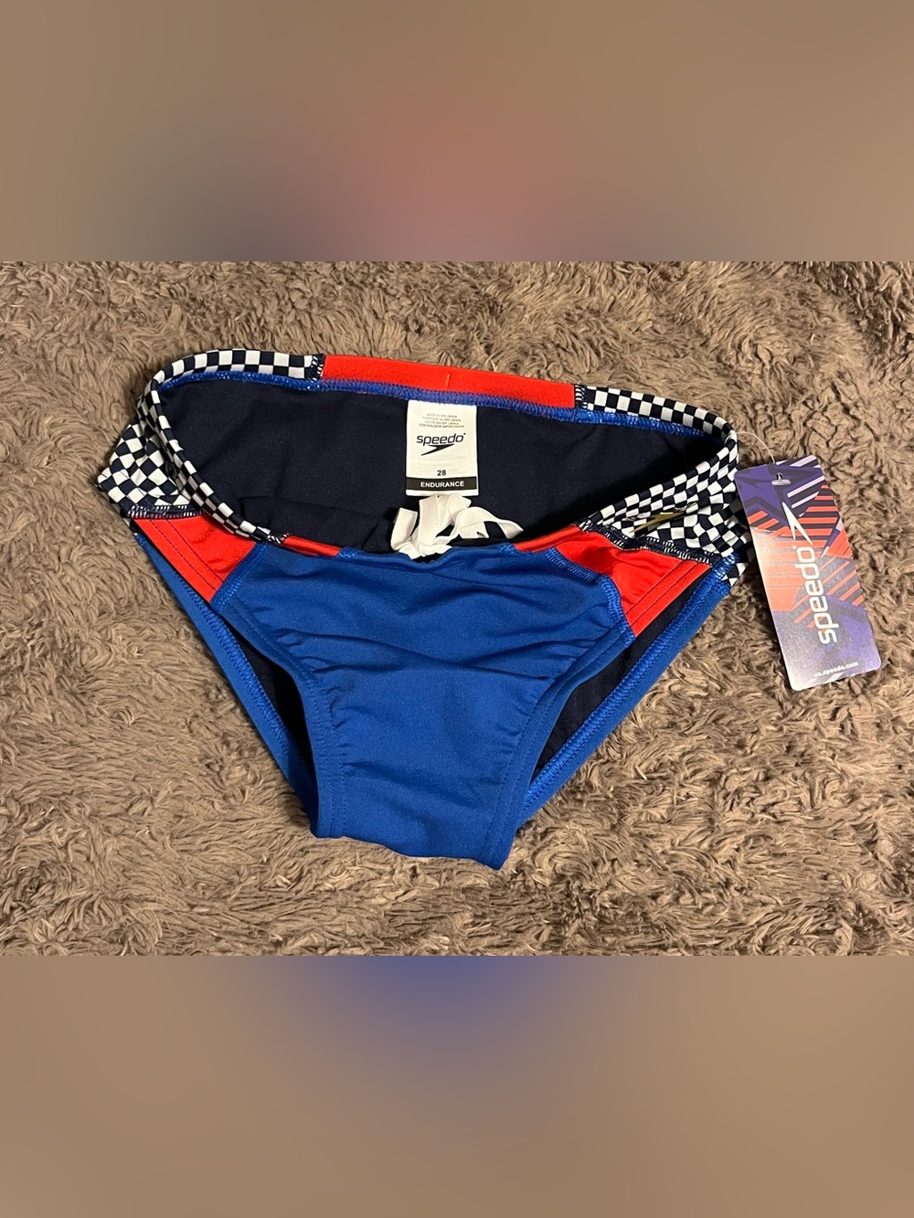 NWT Men’s Speedo Endurance Briefs ~ Size 28
